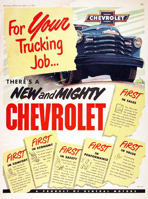 1951 Chevrolet Truck 1